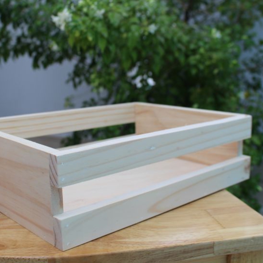 Hộp Gỗ Quà Tết 2 Nấc