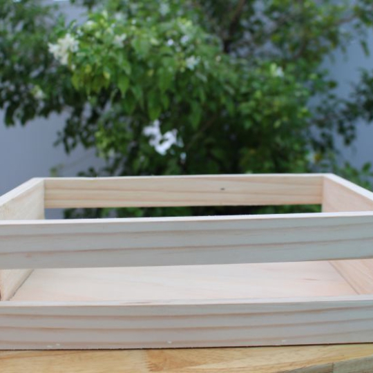 Hộp Gỗ Quà Tết 2 Nấc