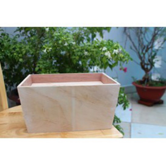 Hộp Quà Tết Hình Thang 2 Tầng