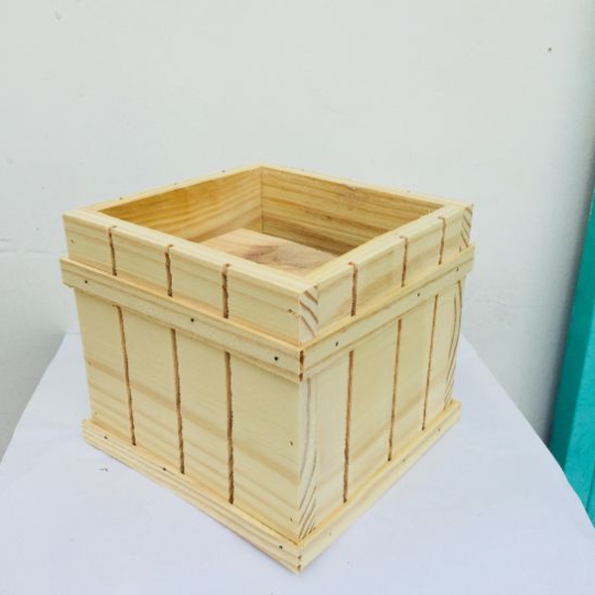 HỘP GỖ VUÔNG TRƠN