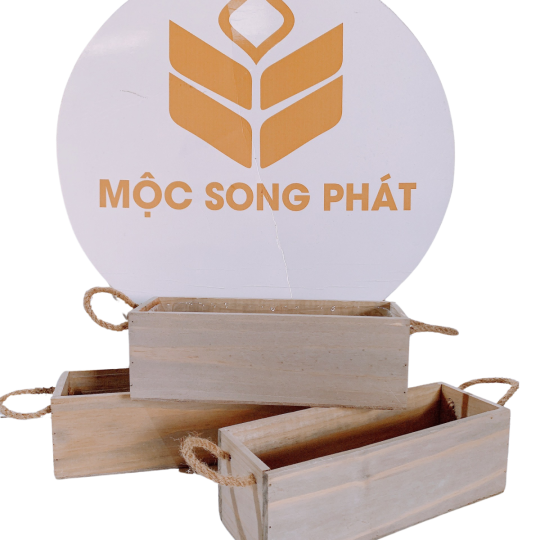 Hộp Chữ Nhật Xám Dây